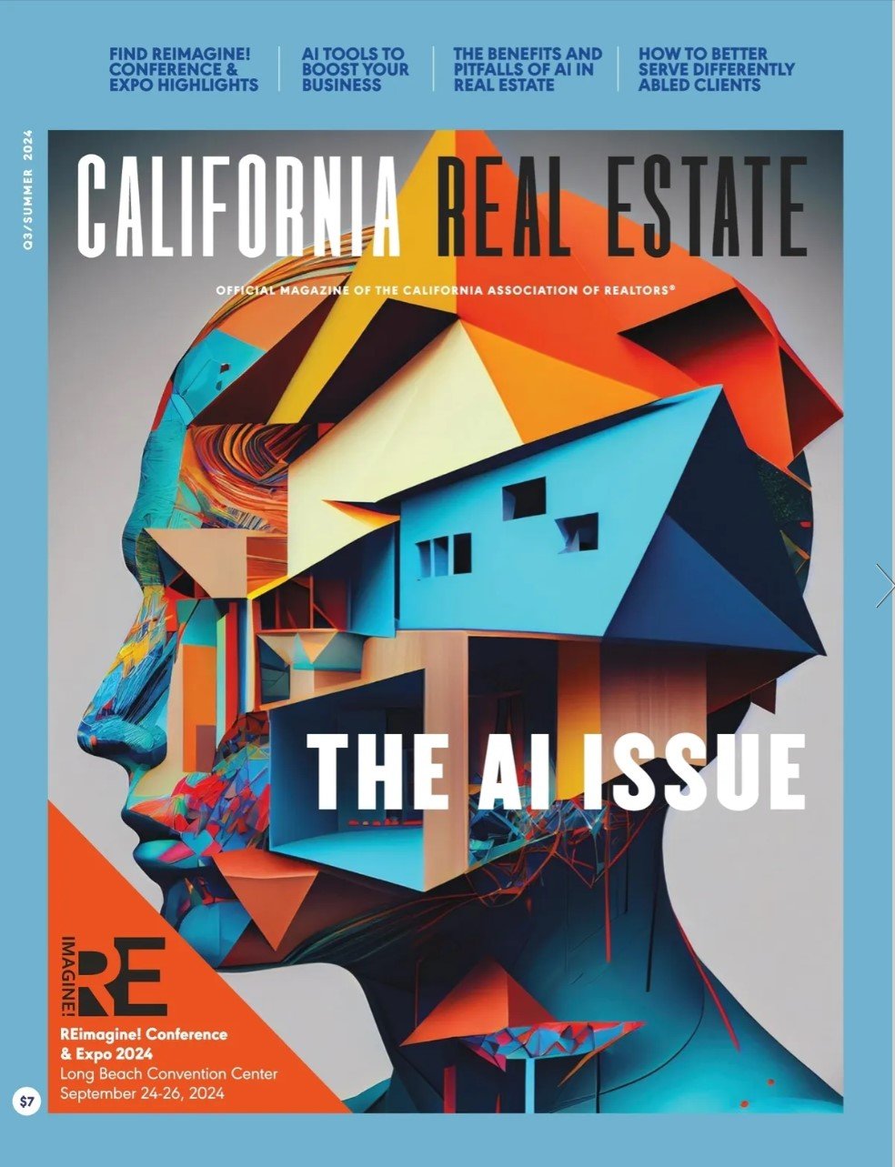 Cover image of Q3/Summer 2024 issue of California Real Estate magazine